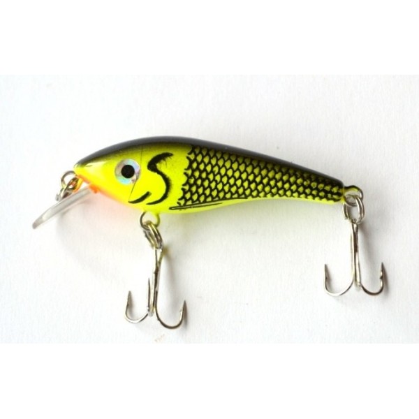 Рибальський воблер, Brat Fishing Fundin, 57мм, вага 4,0г, заглиблення 0,7-2,7м, колір №253